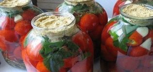 Kış için hardallı domates konservesi için en iyi 14 tarif