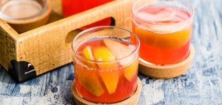 3 masarap na mga recipe para sa mansanas at peach compote para sa taglamig