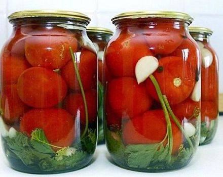 10 recepten voor het maken van gepekelde en hete zoete tomaten voor de winter