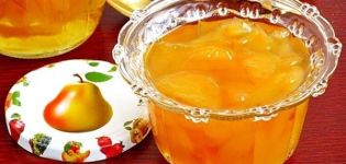 Una receta sencilla de mermelada de pera con ácido cítrico para el invierno.