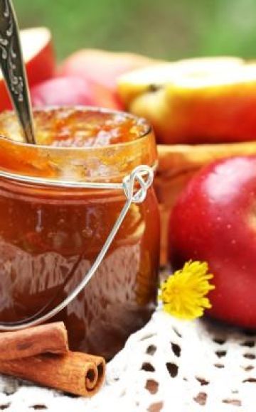 Top 6 recepten voor het maken van appel- en kaneeljam voor de winter en opslag