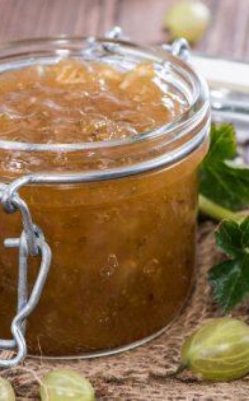 Top 8 rýchlych 5-minútových receptov egrešovového džemu na zimu