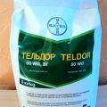 Gebrauchsanweisung des Fungizids Teldor, Verträglichkeit und Analoga