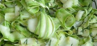 6 masarap na mga recipe para sa maradong zucchini strips para sa taglamig
