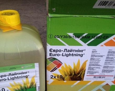 Paglalarawan at mga tagubilin para sa paggamit ng herbicide Eurolighting