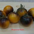 Pomidorų veislės „Shaggy Kate“ aprašymas, jo savybės ir derlius
