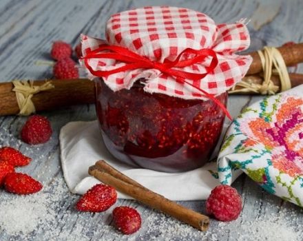 Ein einfaches Rezept für Erdbeermarmelade fünf Minuten für den Winter