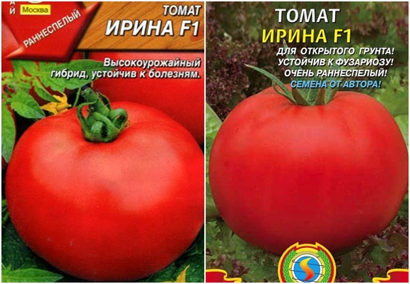 paradajkové semená irina