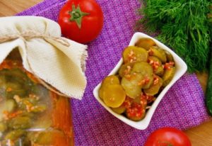 Recipes of lightly salted and pickled cucumbers in Georgian for the winter