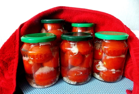 Aspect de la tomate bulgare