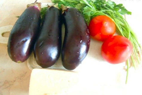 tomat og aubergine