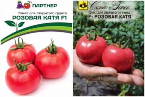 hạt cà chua màu hồng Katya f1
