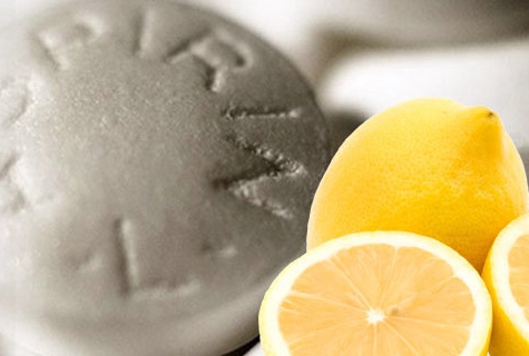 citrón a aspirín