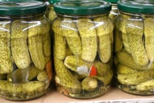 Recipe for pickling baby cucumbers with citric acid