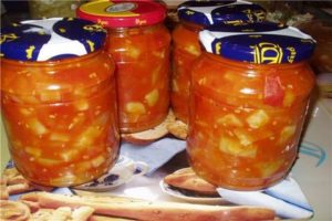 Stapsgewijze recepten voor het bewaren van yurcha van courgette voor de winter