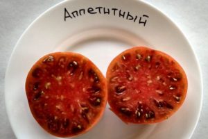 Opis odrody paradajok Chutný a jeho vlastnosti