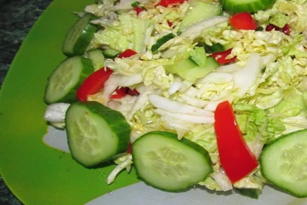 hjemmelavet salat