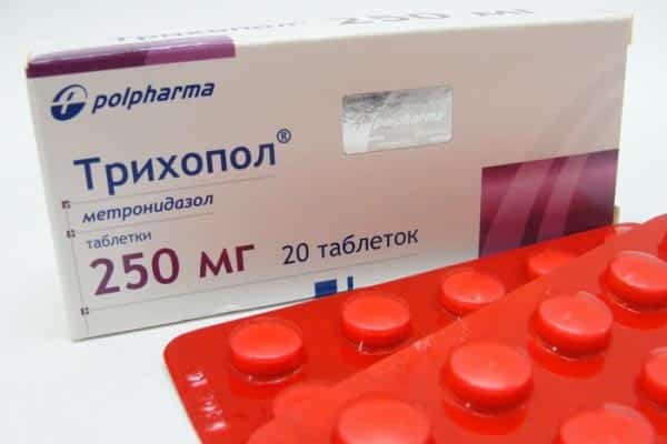 Trichopol-tabletten