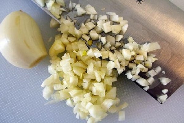 using garlic