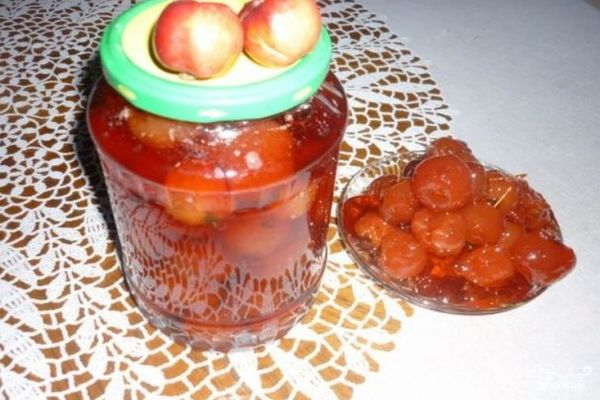 Marmelade in einem Glas