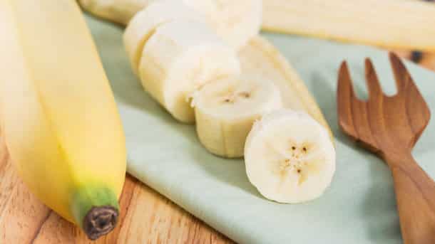 nakrájaný banán