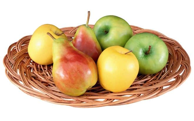 päron och äpplen