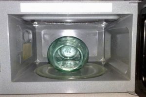 Jak rychle sterilizovat sklenice v mikrovlnné troubě, s vodou i bez ní