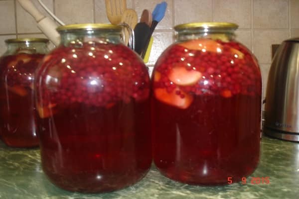lingonberry kompott