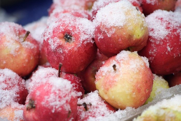 congelare le mele