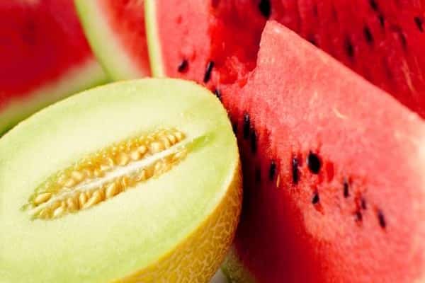 watermelon and melon