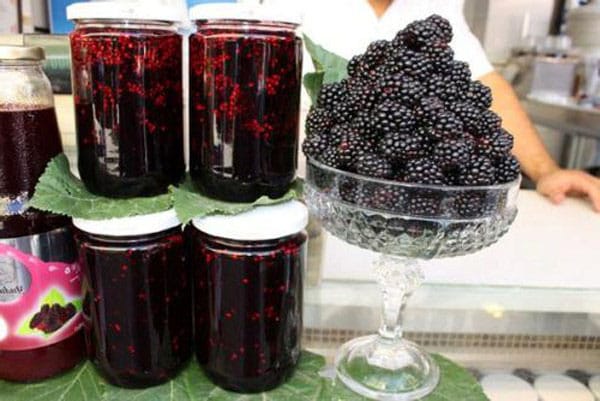 blackberry compote cho mùa đông