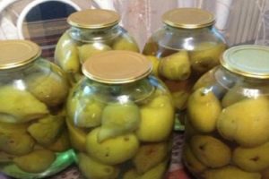 TOP 10 recipes for pear compote with and without citric acid for the winter, with and without sterilization