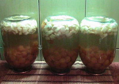 zucchini compote