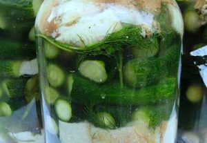 Eenvoudige recepten voor het beitsen en beitsen van komkommers met appelciderazijn zonder sterilisatie voor de winter