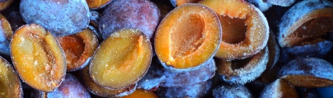 frozen plum