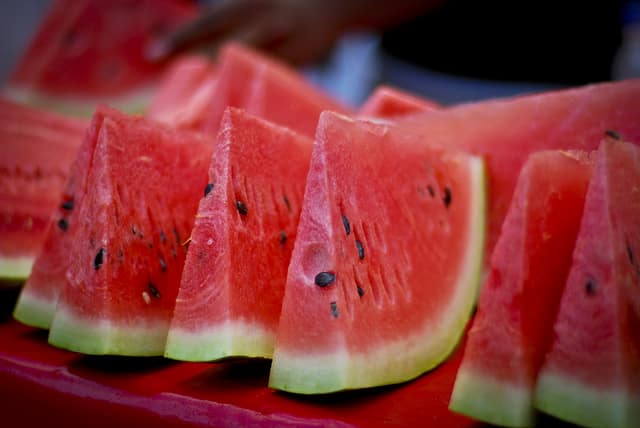 reife Wassermelone