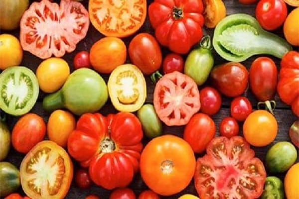 başlangıçta domates