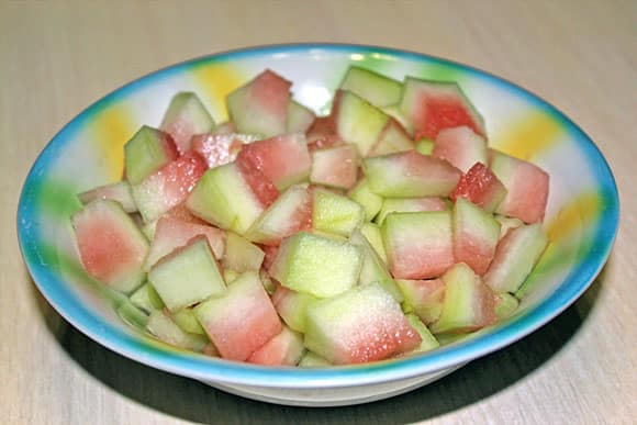 watermelon peel