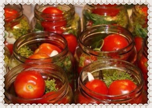 tomater med honning