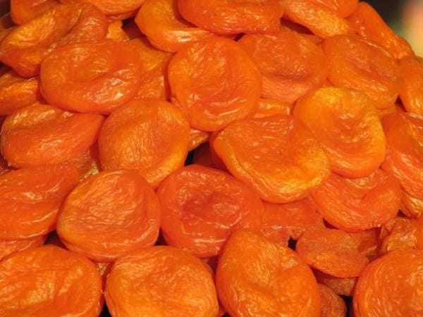 kuivattu aprikoosi