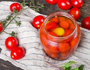 tomatoes with honey