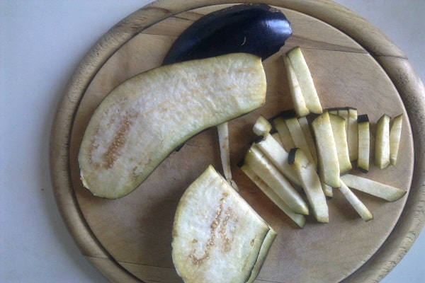 naghahanda ang zucchini