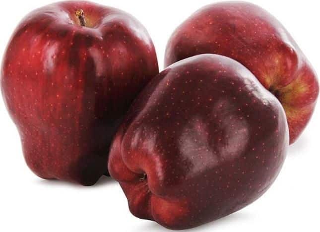 manzanas rojas deliciosas