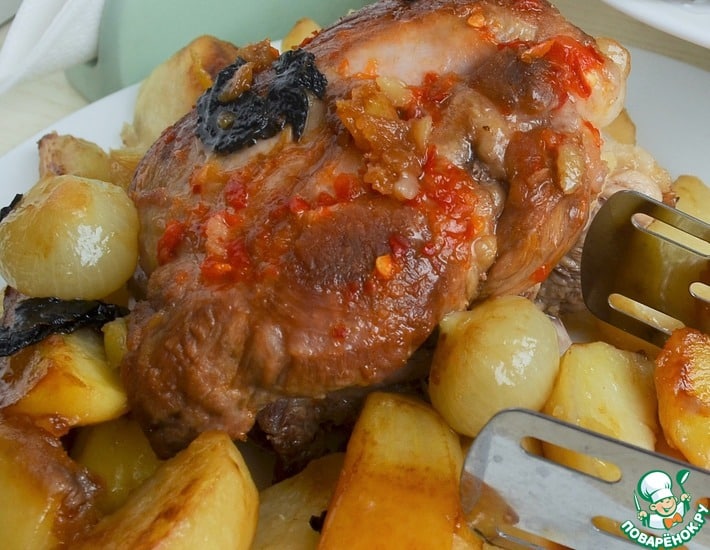 Carne de porc cu cartofi Capriciul omului