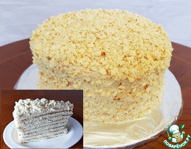 Curd cake New Year's etude