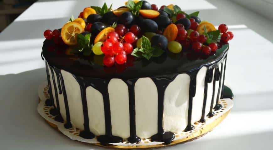een heerlijke cake
