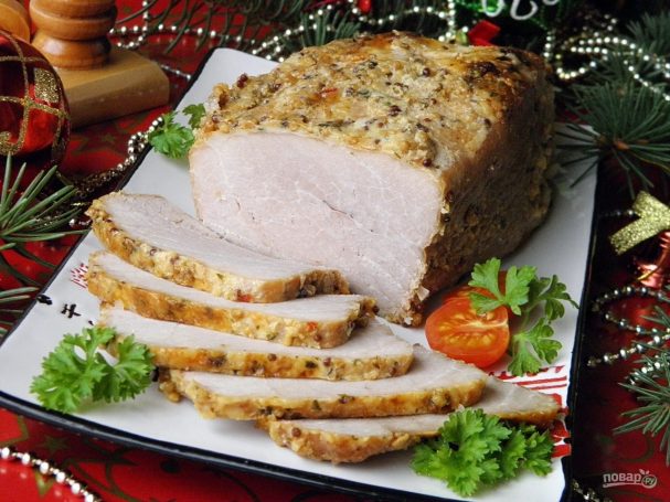 New Year's boiled pork