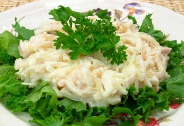 Squid salad
