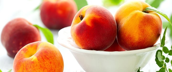 storing peaches