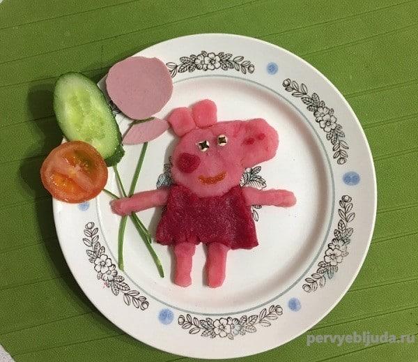 Salata od svinje Peppa